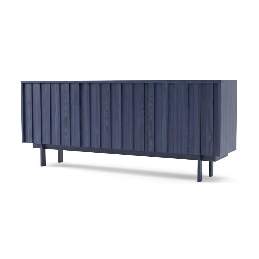 Buffet Americano, ripas vert. navy