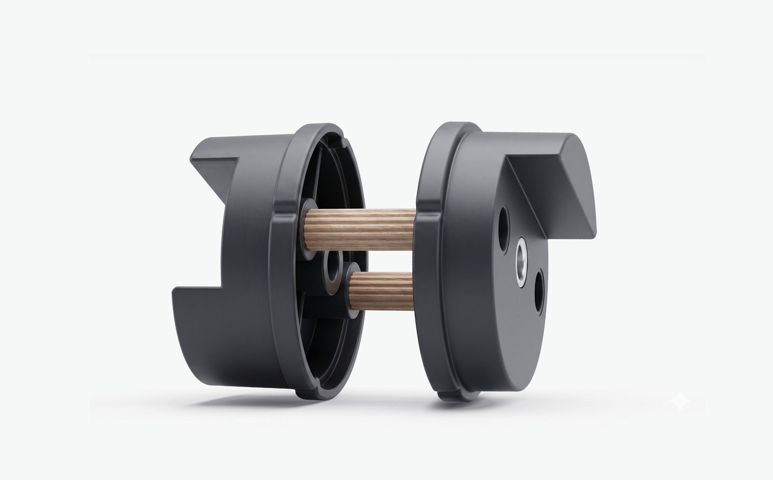 Gabarito plástico — peça de furação Monta.la